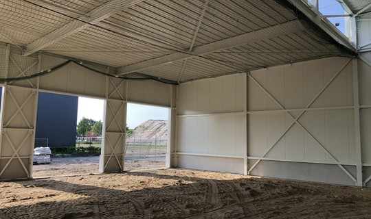 Dakbeplating gemonteerd
